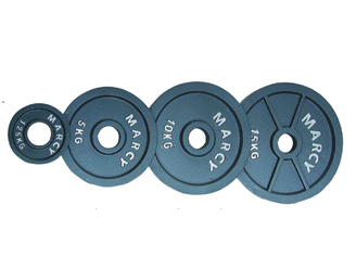 HUN505 Olympic cast iron weight plate